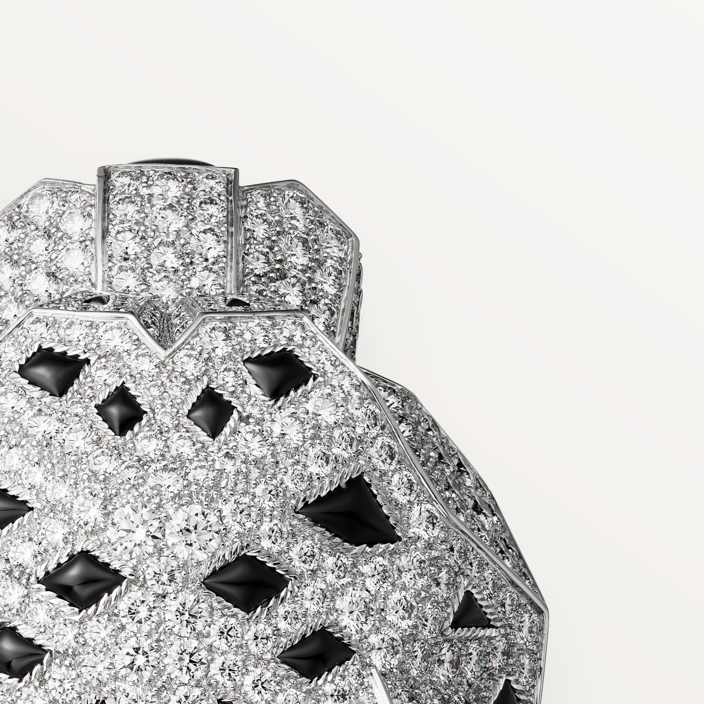 Bague Panthère de Cartier, pavée
