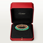 Bracelet Clash de Cartier, chrysoprase, modèle extra-large