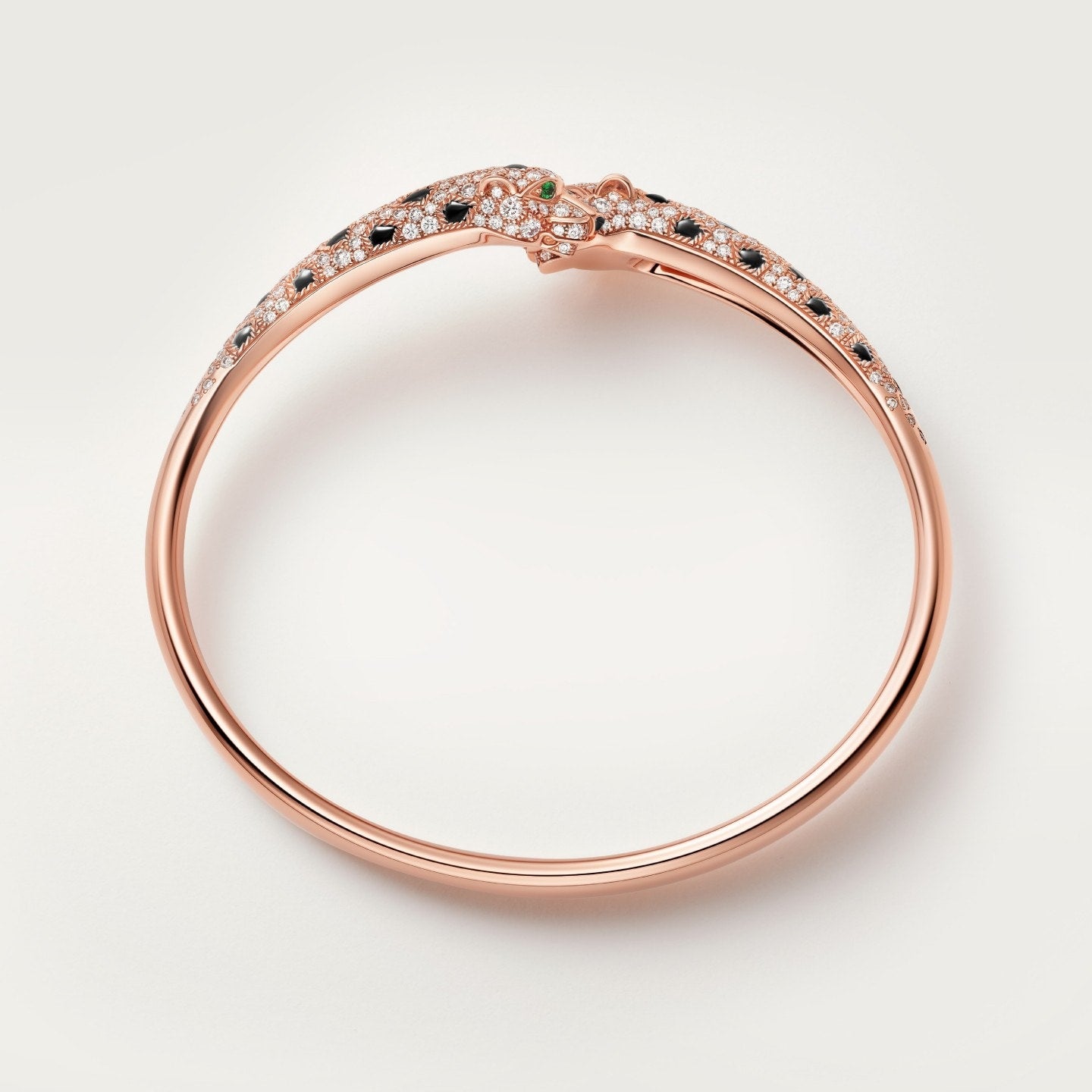 Bracelet Panthère de Cartier, semi-pavé
