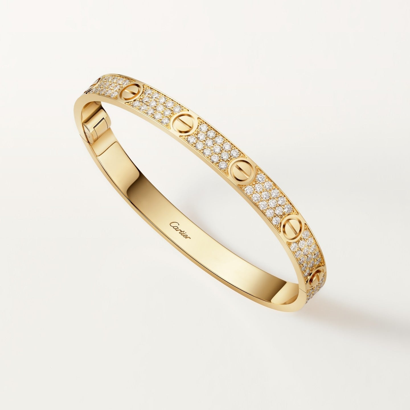Bracelet LOVE, modèle classique, pavé
