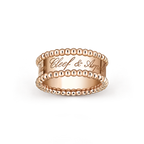Bague Perlée signature