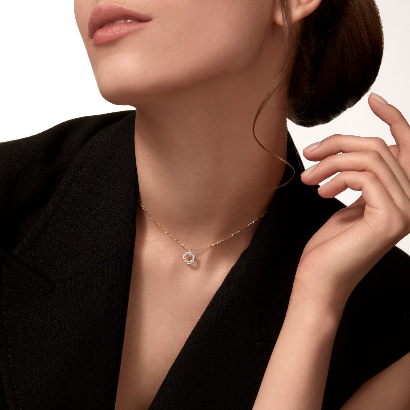 Pendentif Trinity, pavé