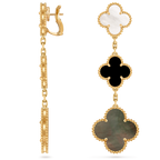 Boucles d’oreilles Magic Alhambra 3 motifs