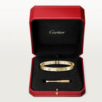 Bracelet LOVE, modèle classique, 10 diamants, fermeture une vis