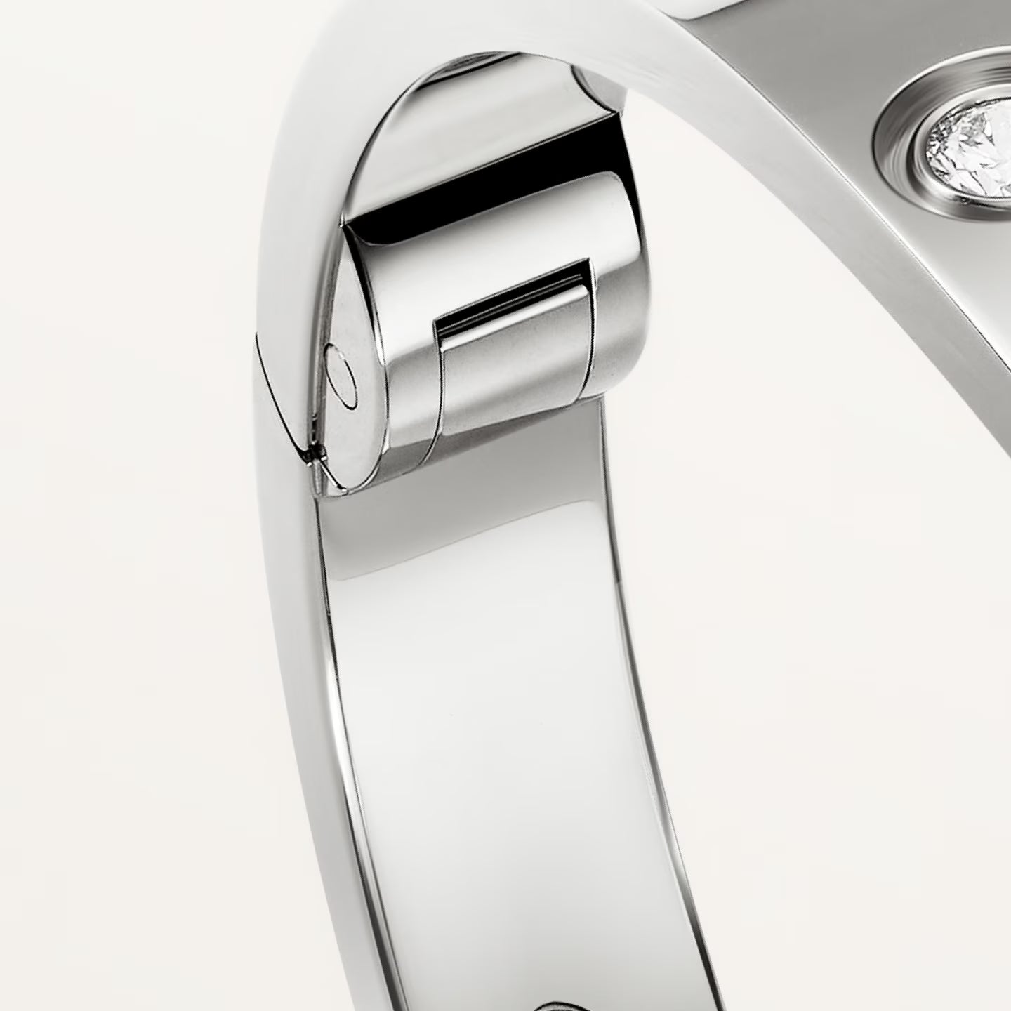 Bracelet LOVE, modèle classique, 4 diamants