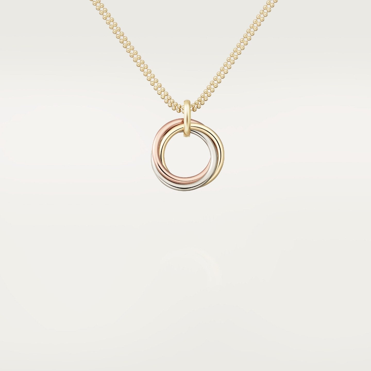 Pendentif Trinity, moyen modèle, diamants