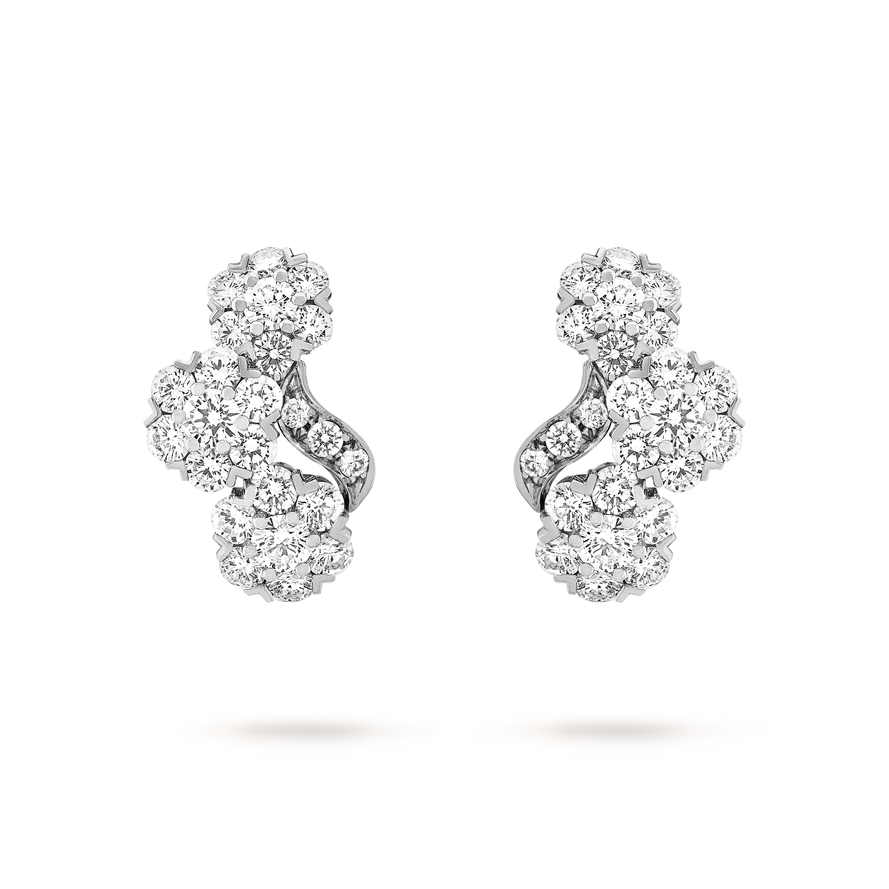 Boucles d'oreilles Snowflake