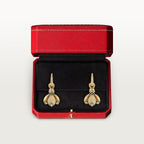 Boucles d'oreilles Grain de Café, diamants
