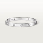 Bracelet LOVE, modèle classique, 10 diamants, fermeture une vis