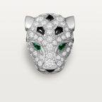 Puces d'oreilles Panthère de Cartier, pavées