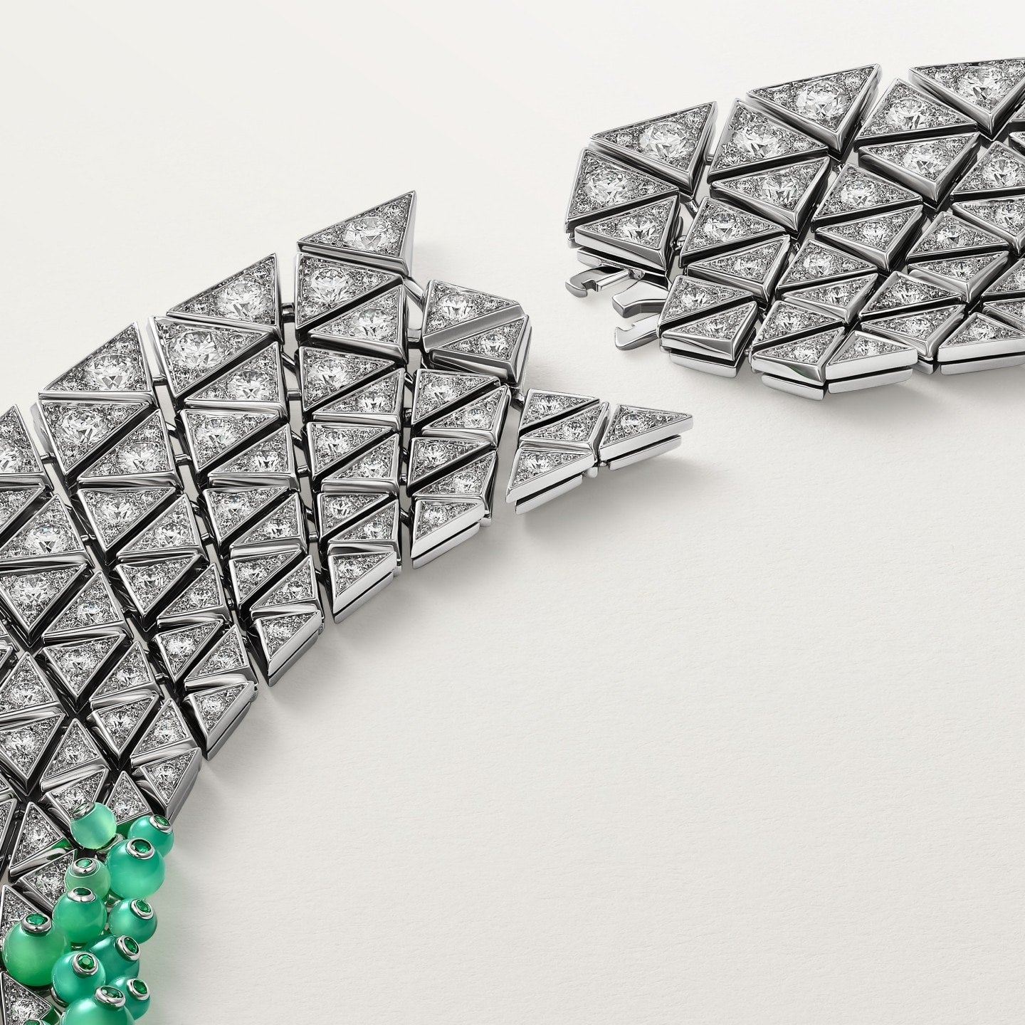 Collier Cartier Libre Tuttitutti, chrysoprase