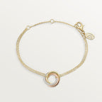 Bracelet Trinity, sur chaîne, diamants