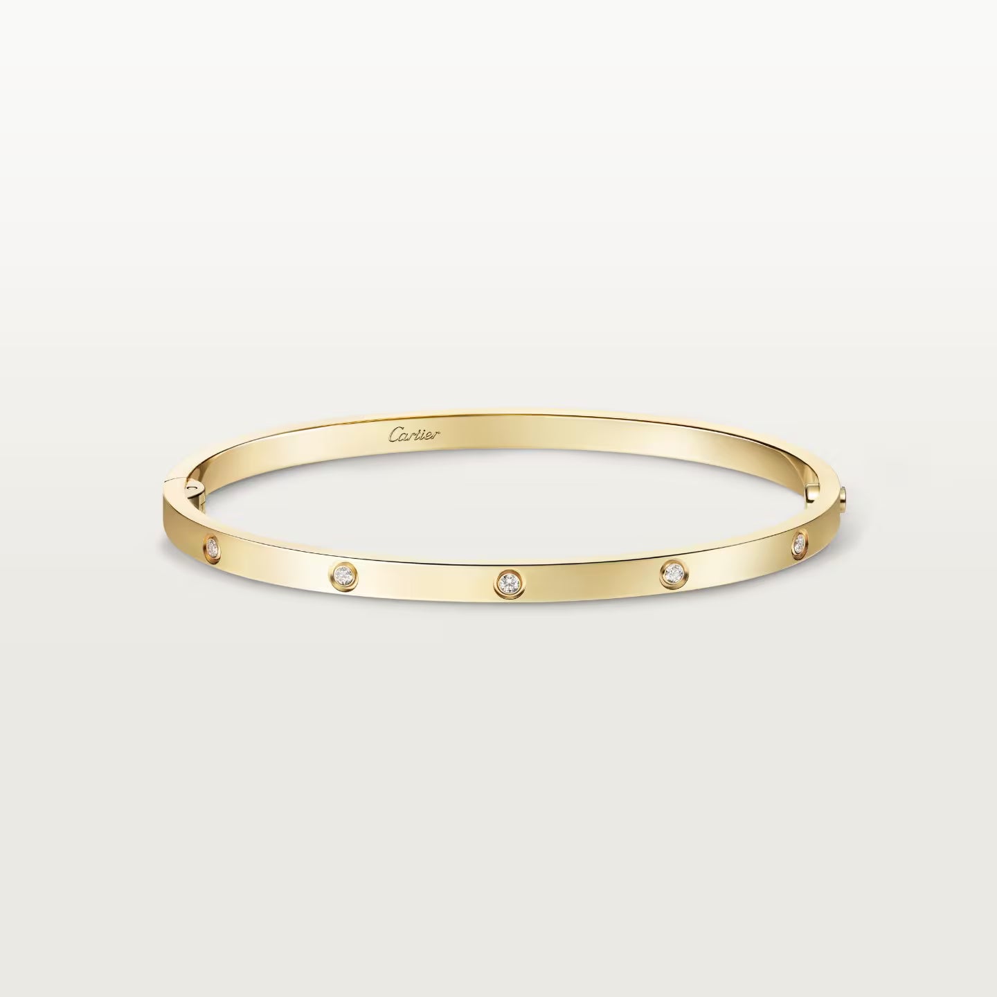 Bracelet LOVE, petit modèle, 10 diamants
