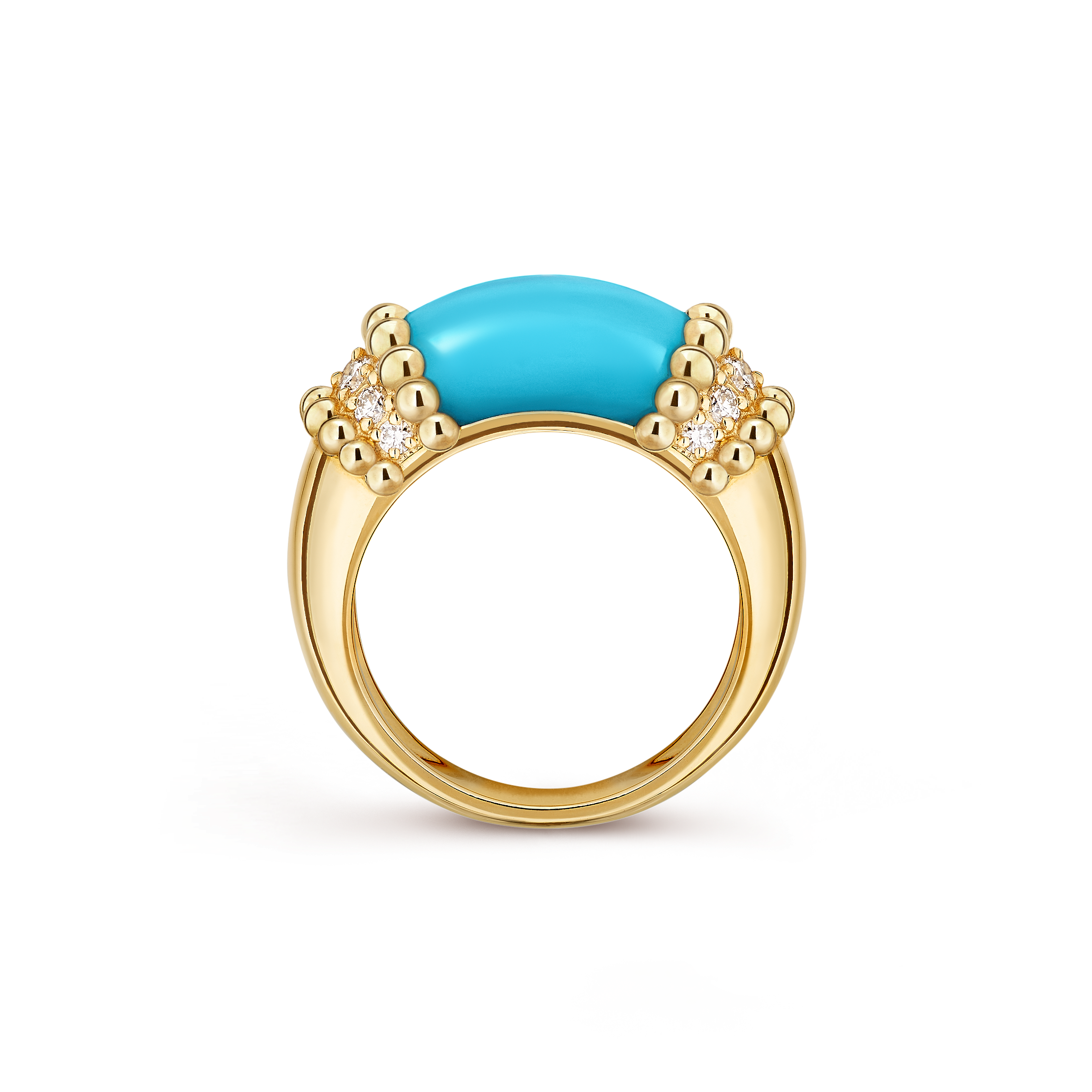 Bague Perlée couleurs