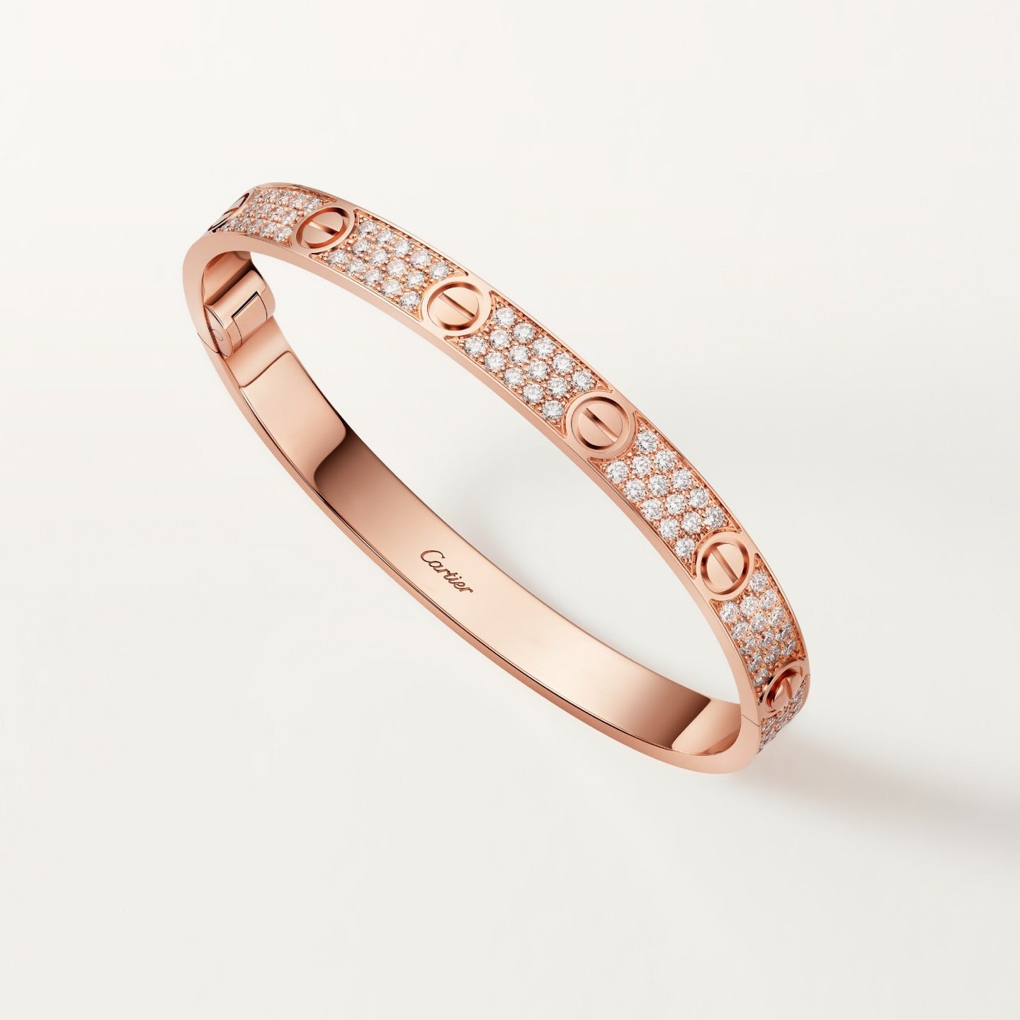 Bracelet LOVE, modèle classique, pavé