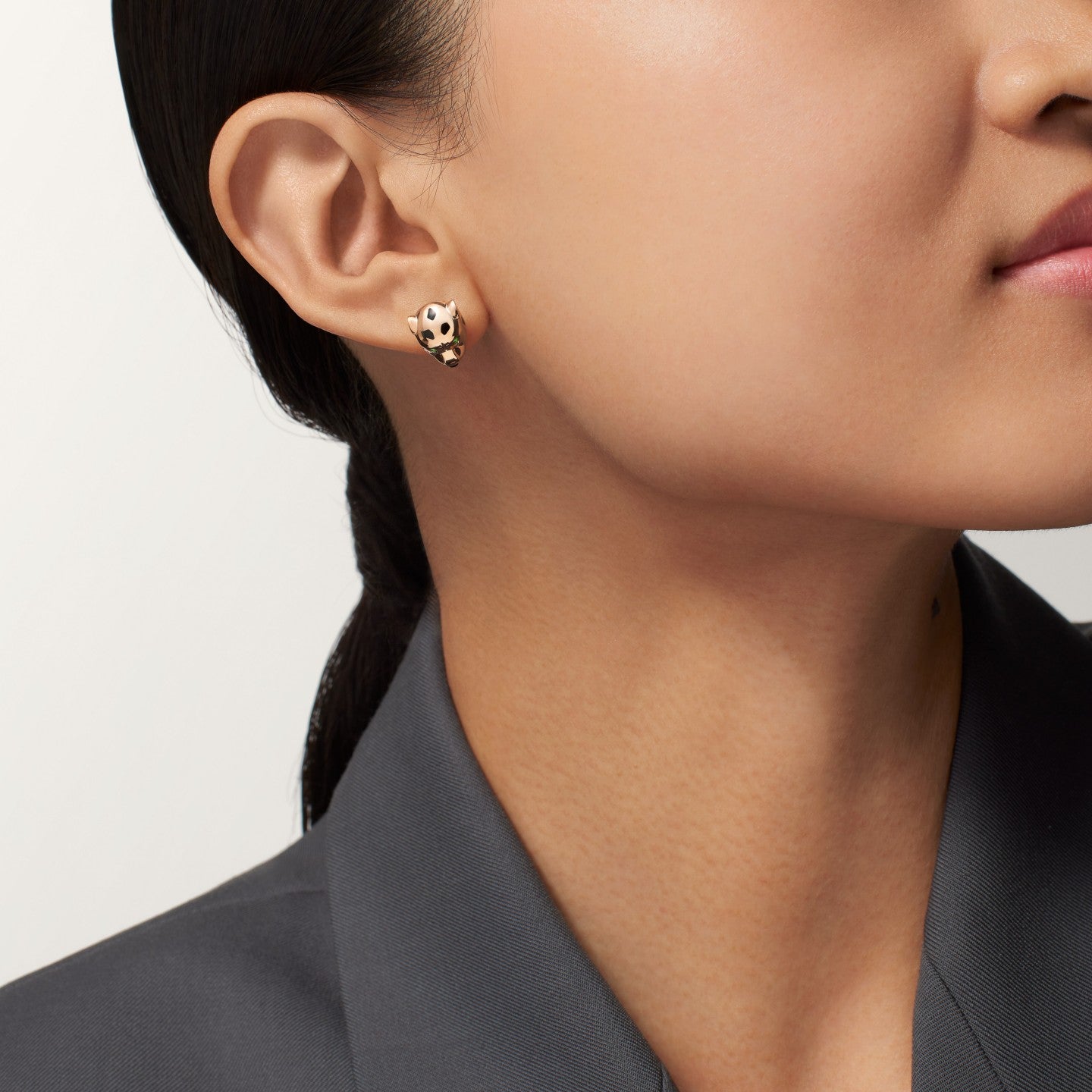 Puces d'oreilles Panthère de Cartier