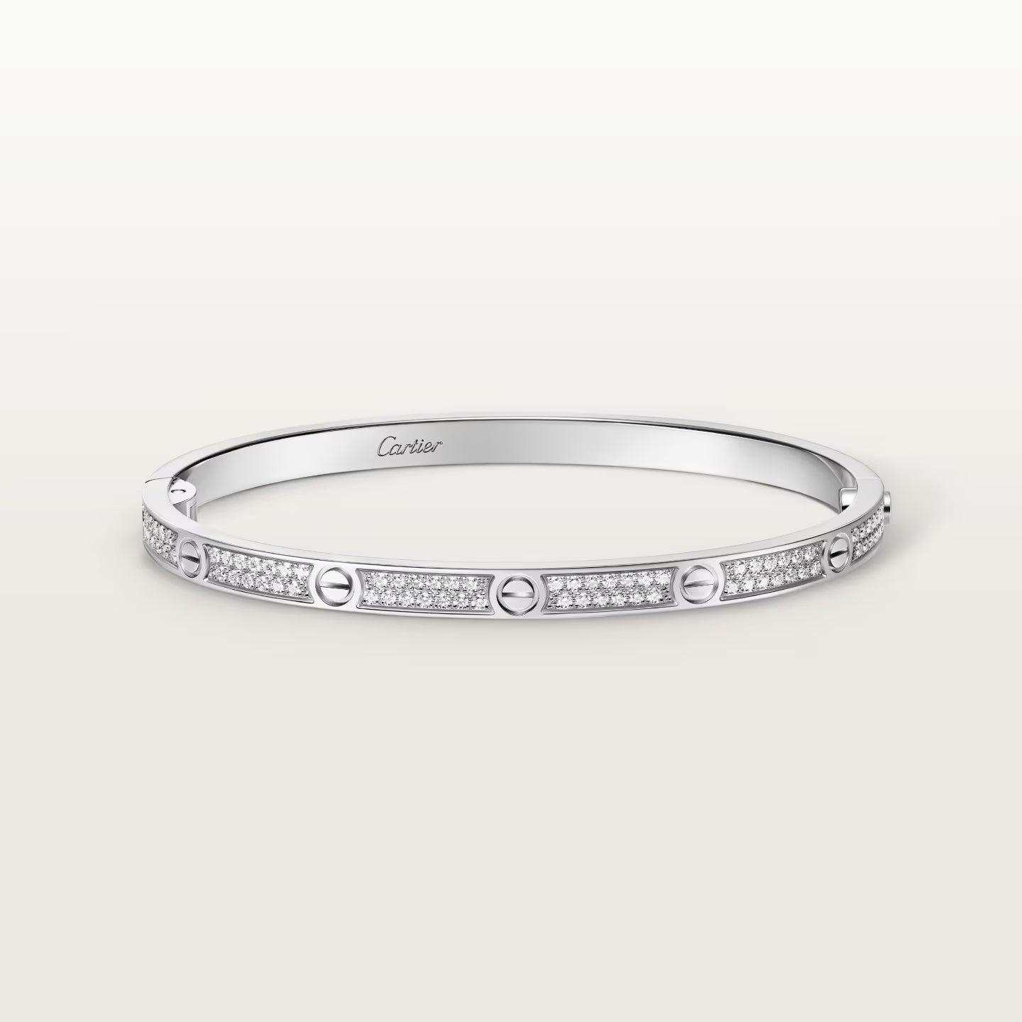 Bracelet LOVE, petit modèle, pavé