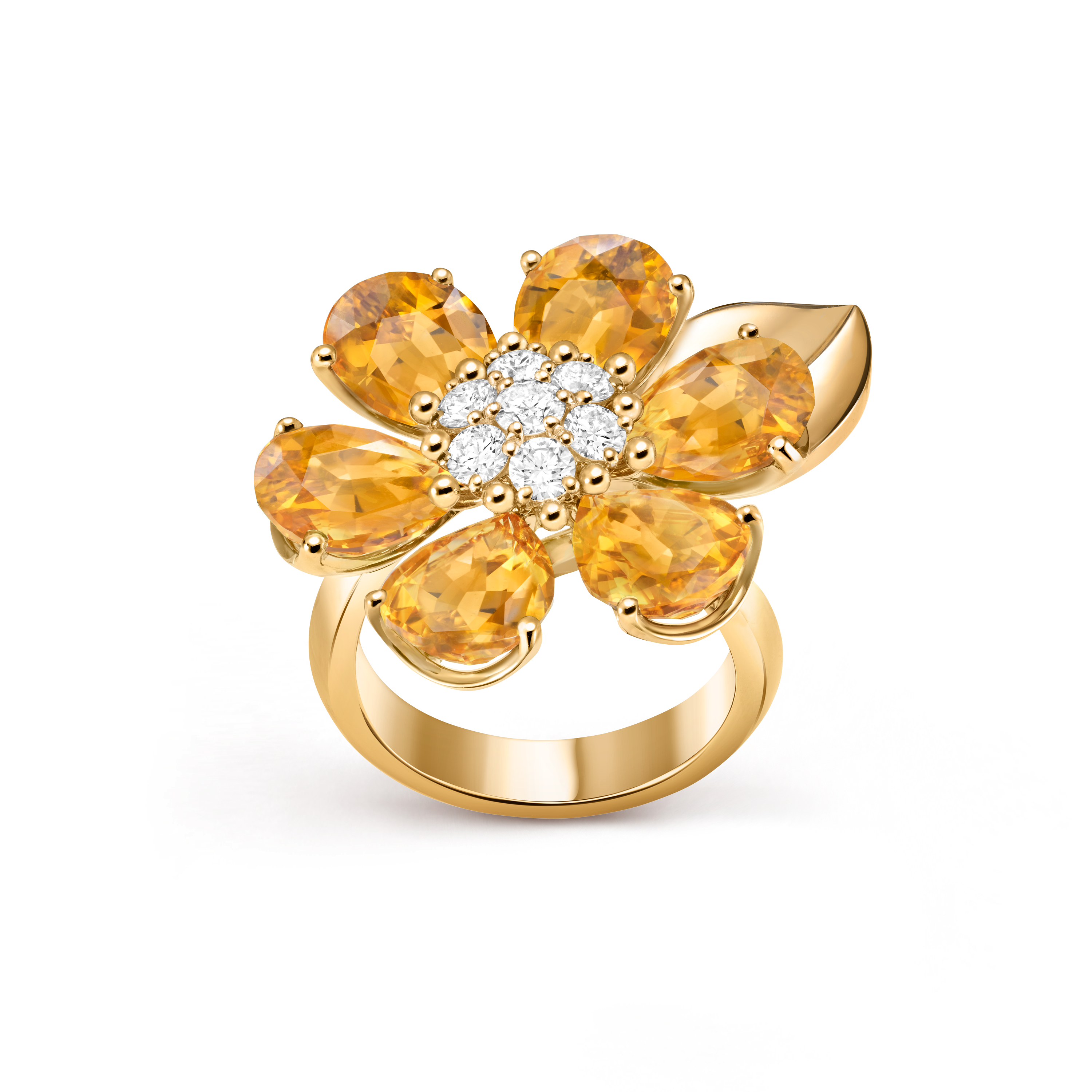 Bague Fleurs d'Hawaï