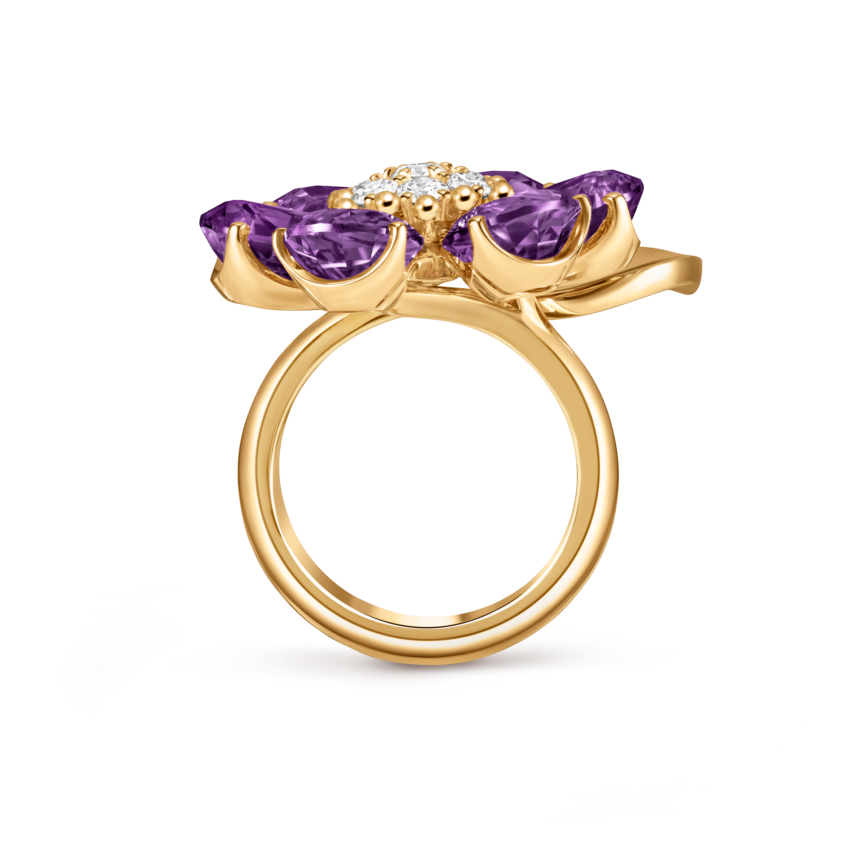 Bague Fleurs d'Hawaï