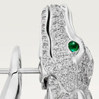 Boucles d'oreilles Faune et Flore de Cartier, pavées