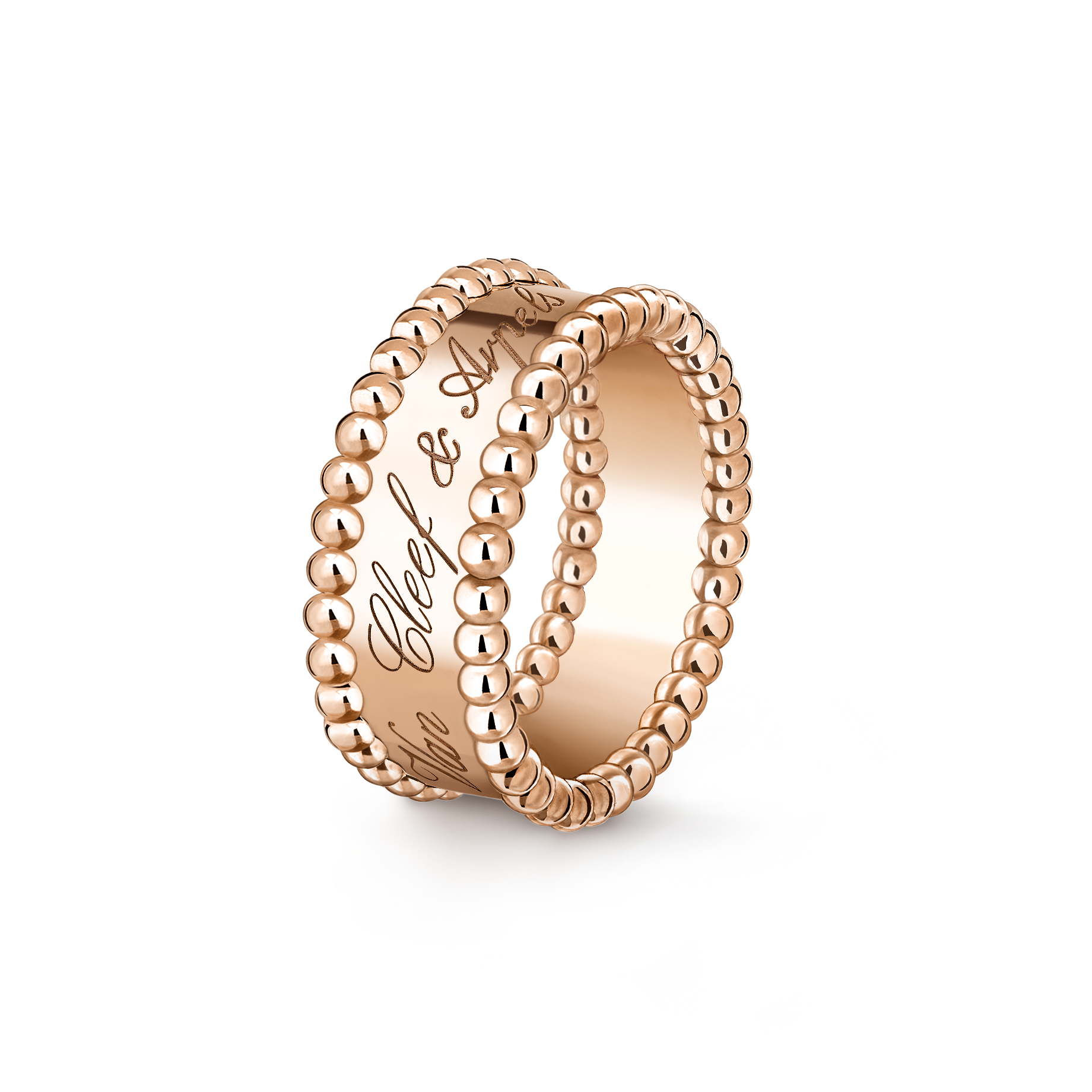 Bague Perlée signature