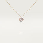 Pendentif Trinity, diamant taille brillant, pavé