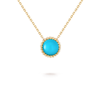 Pendentif Perlée couleurs