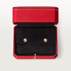 Puces d'oreilles Cartier d'Amour, 2 diamants taille brillant, mini modèle