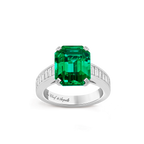 Solitaire Menuet Emeraude 5,66 cts