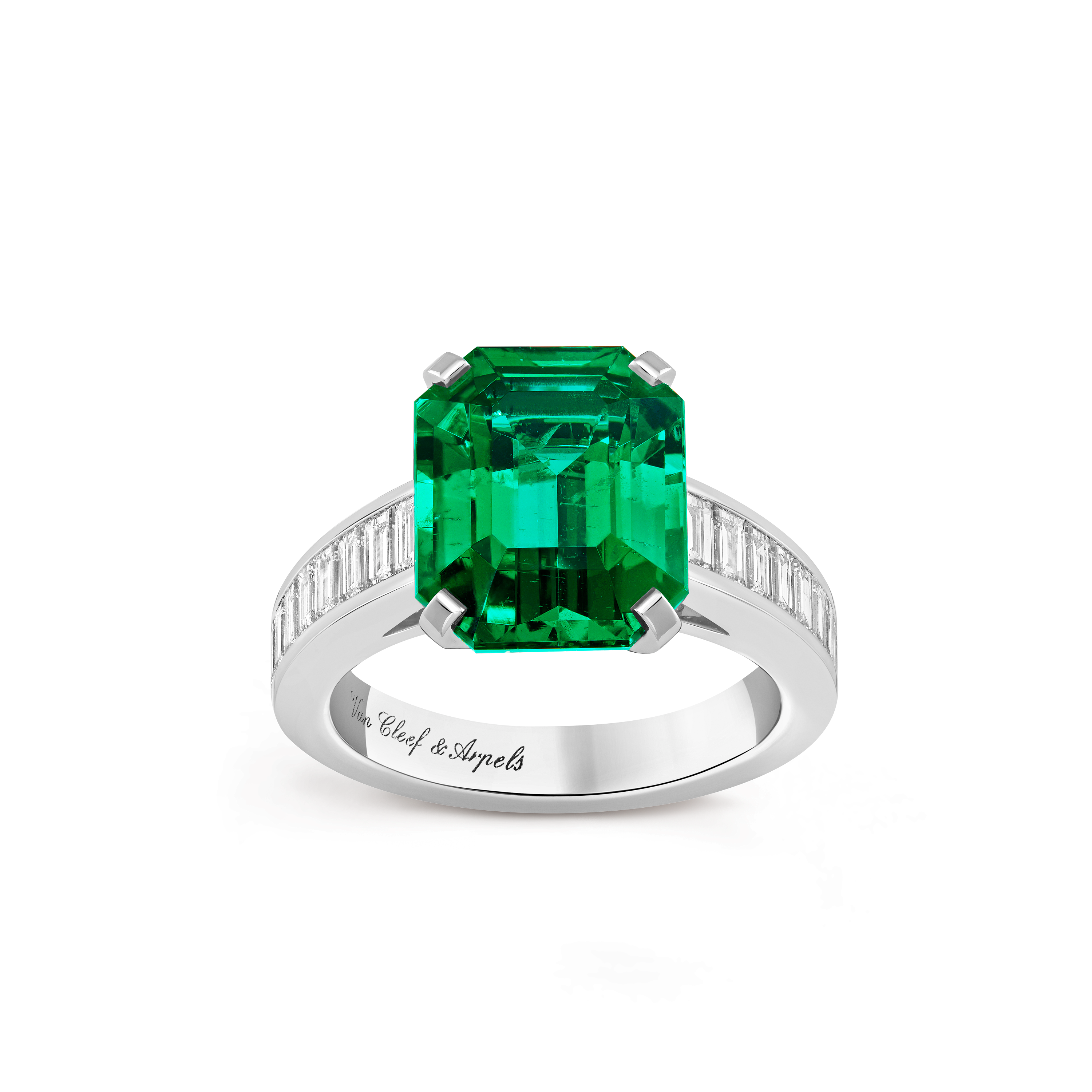 Solitaire Menuet Emeraude 5,66 cts