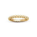 Bague Perlée perles d'or, moyen modèle