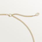 Pendentif Trinity, sept rangs, diamants
