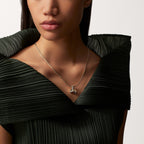 Collier Grain de Café, diamants