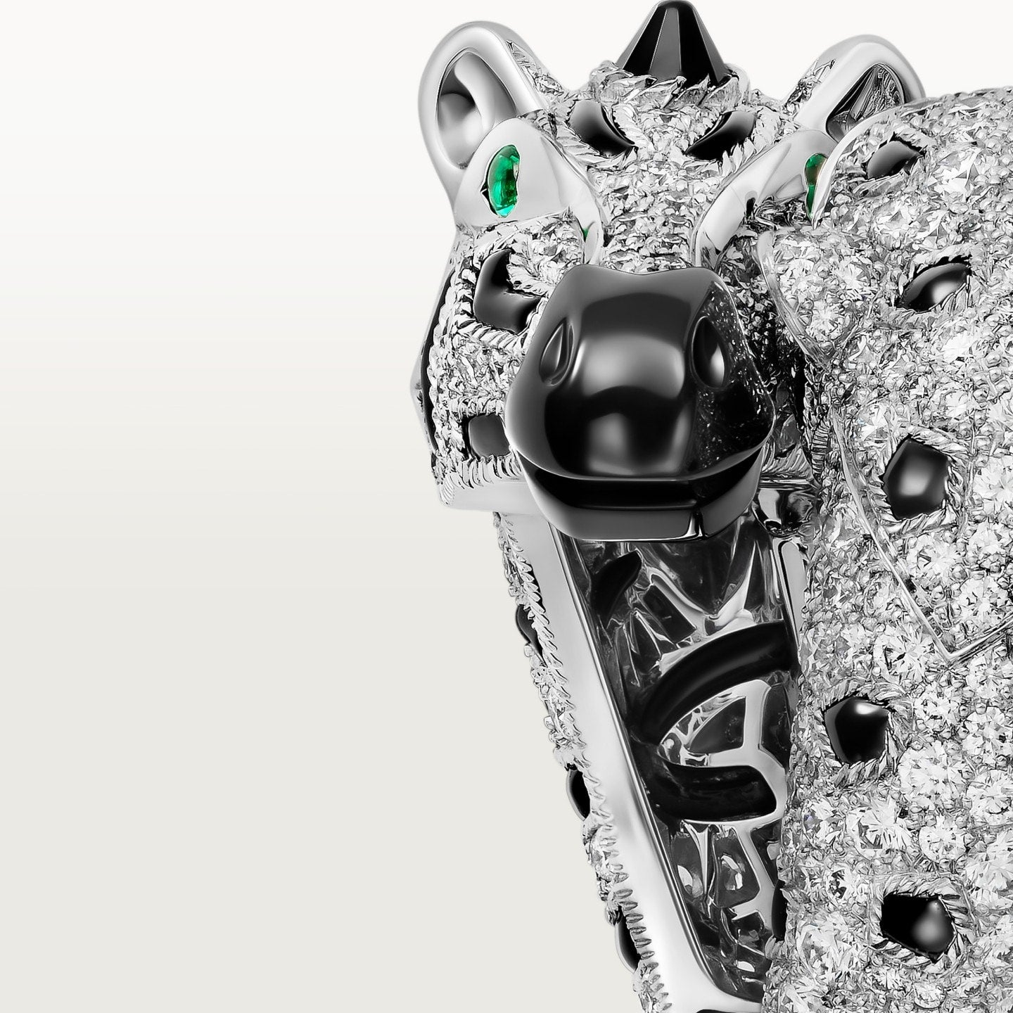 Bague Indomptables de Cartier, pavée