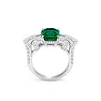 Solitaire Eventails Emeraude 2,92 cts