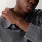 Bracelet Santos de Cartier, chaîne, petit modèle