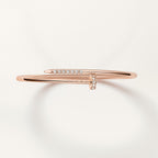 Bracelet Juste un Clou, petit modèle, diamants serti inversé