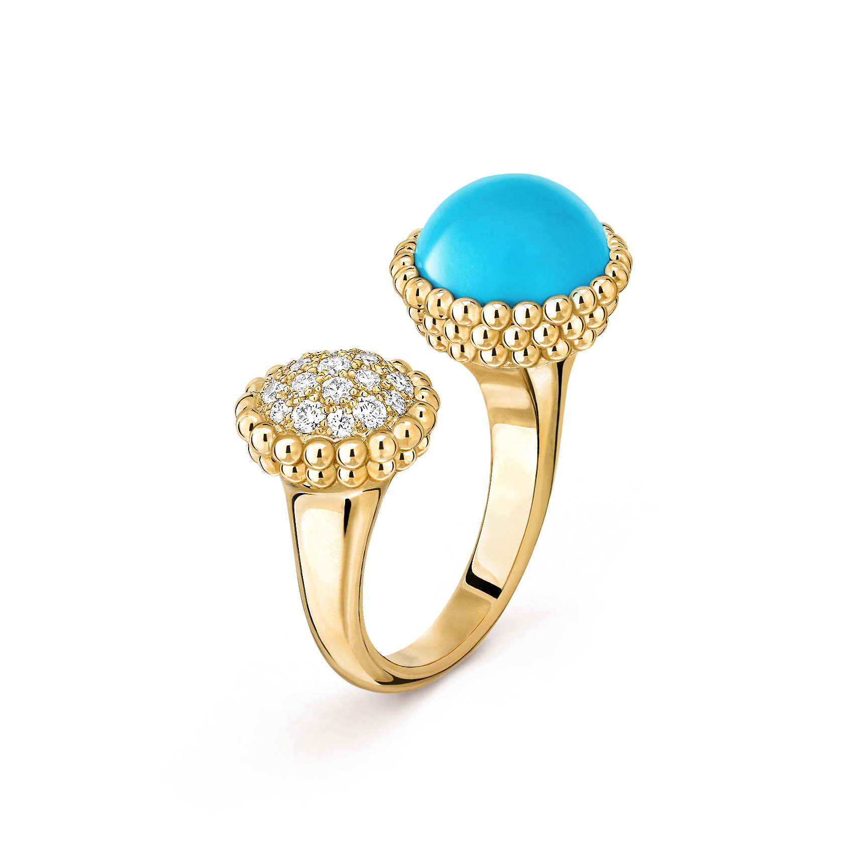 Bague Entre les Doigts Perlée couleurs