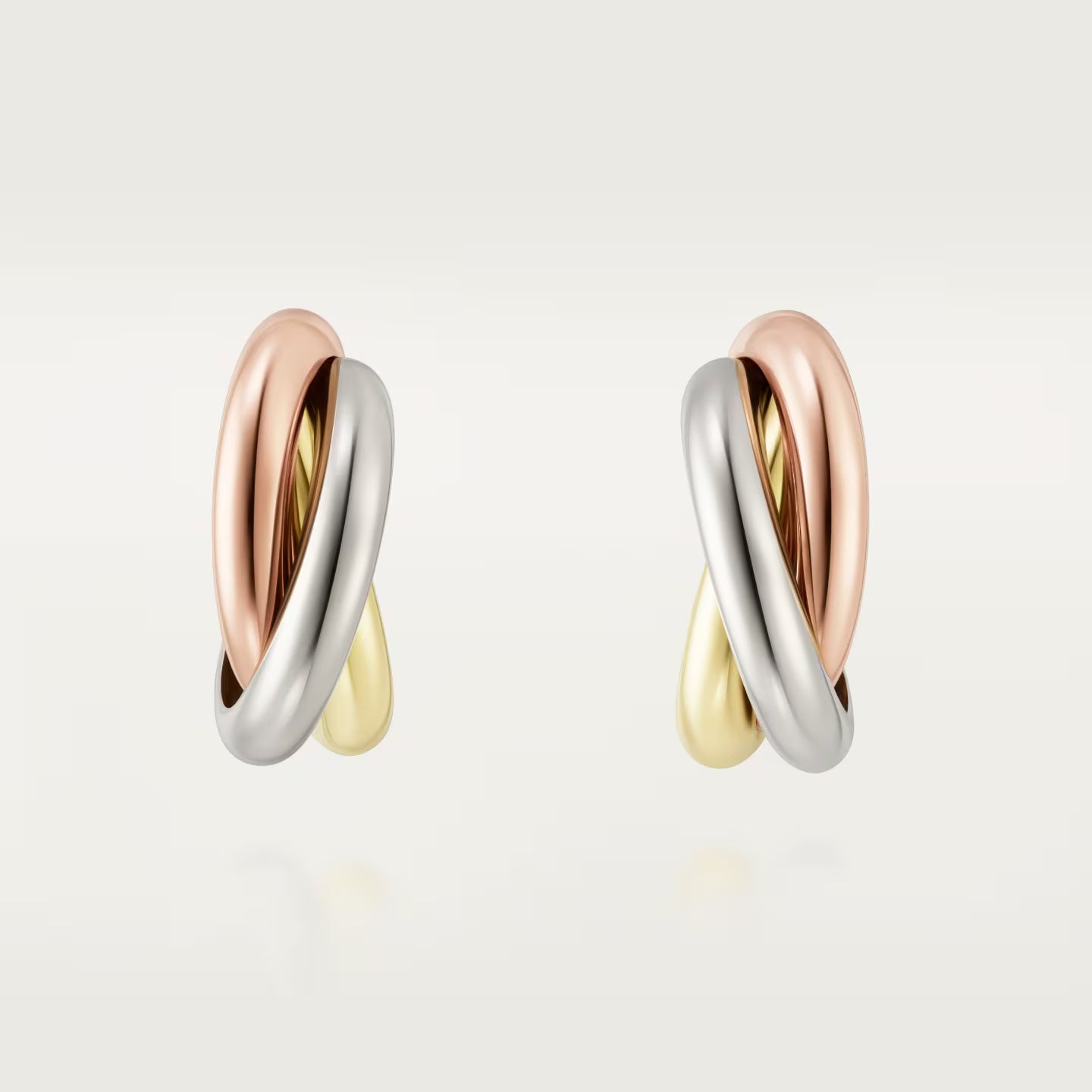 Boucles d'oreilles Trinity, modèle classique