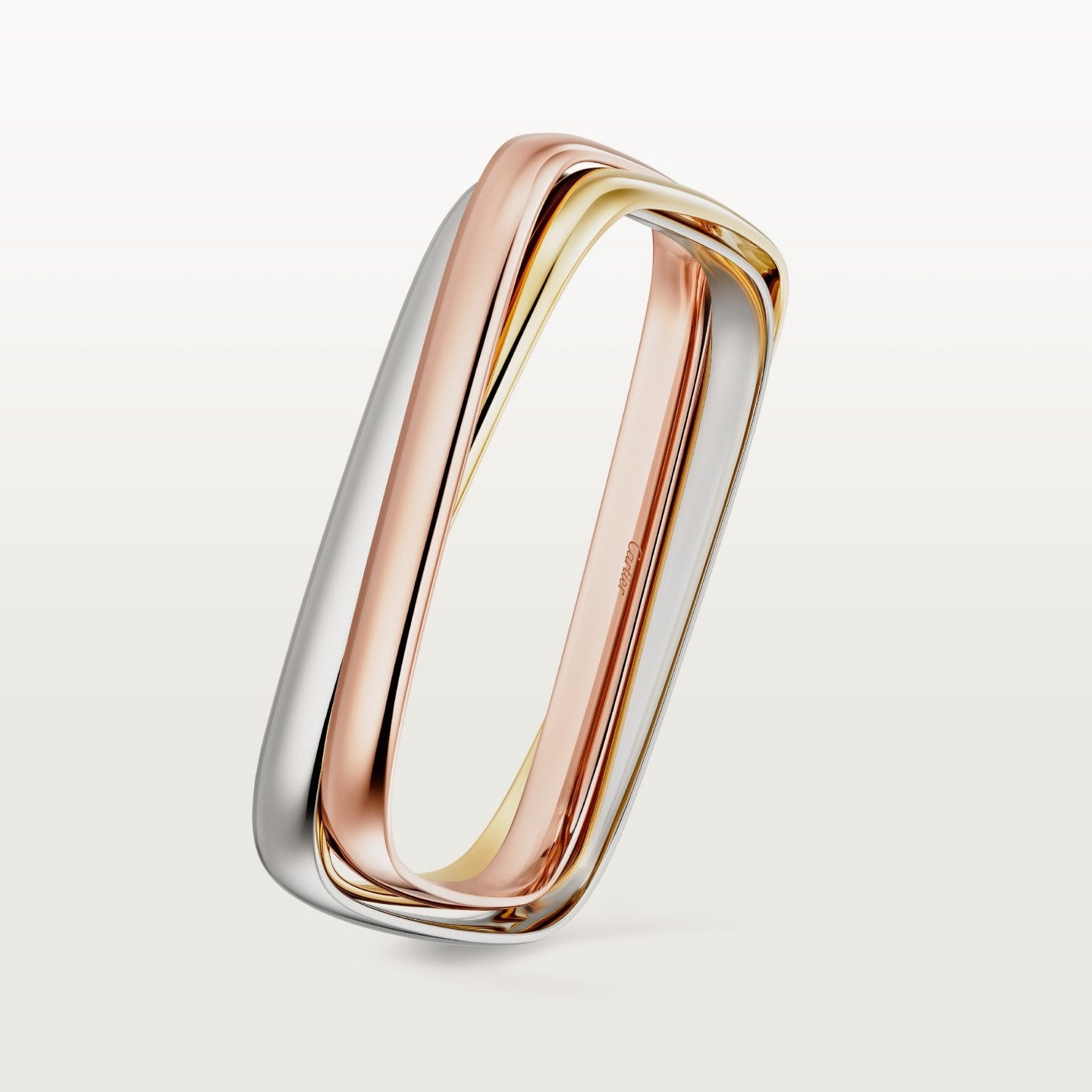 Bracelet Trinity, de forme coussin