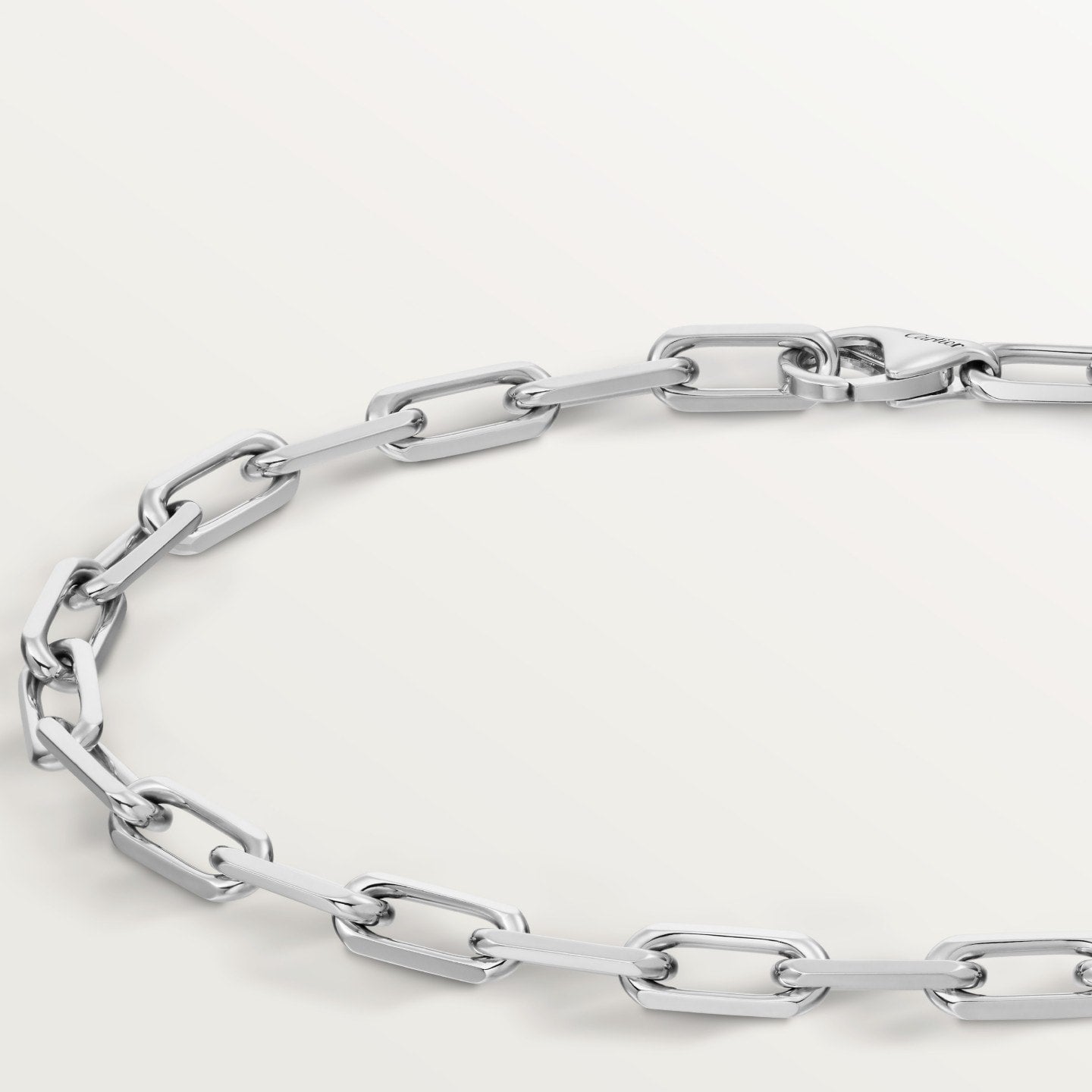 Bracelet Santos de Cartier, chaîne, petit modèle