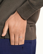 Alliance godron platine small