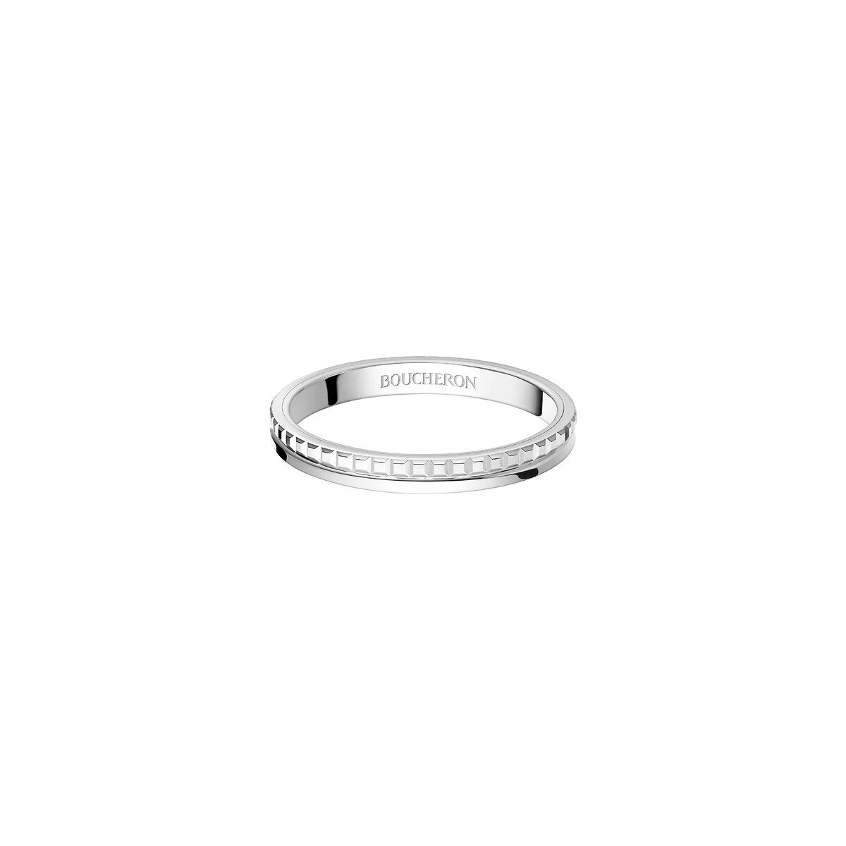 Quatre wedding band radiant edition