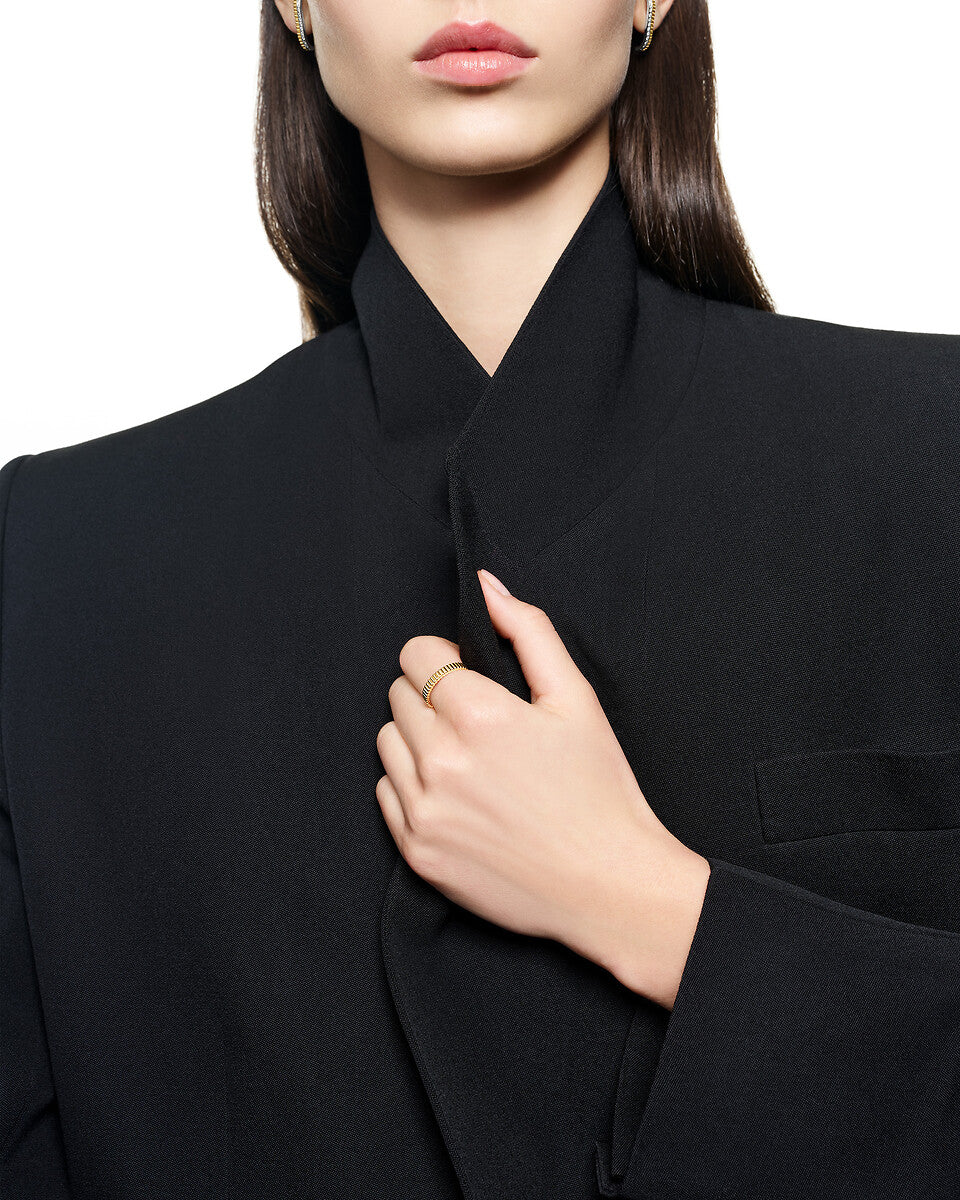 Alliance grosgrain or jaune