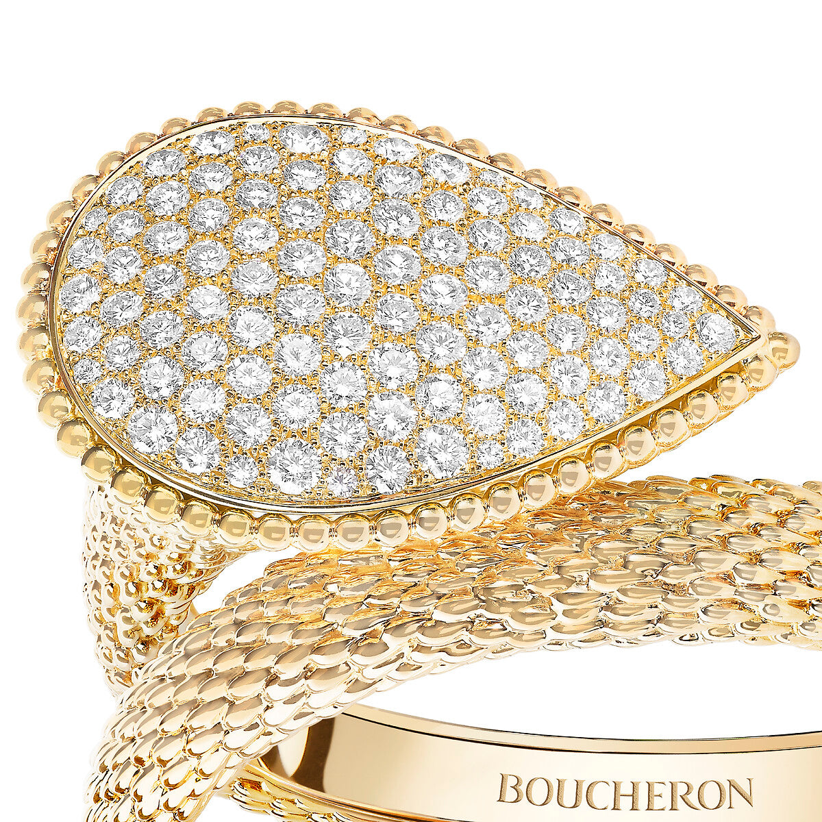 Bracelet bangle serpent bohème