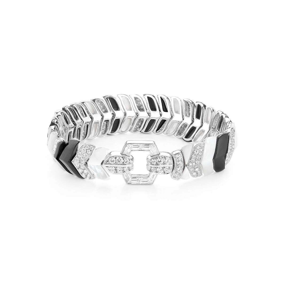 Bracelet vendôme argentique