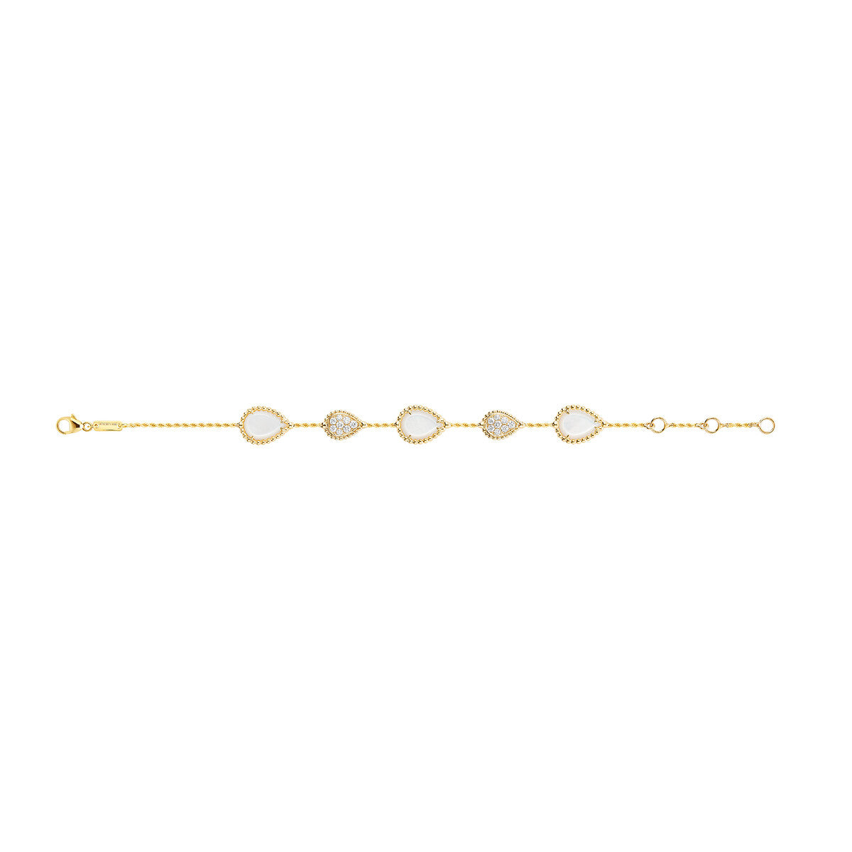Bracelet serpent bohème, cinq motifs