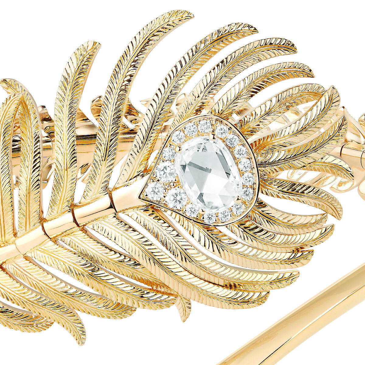 Bracelet plume de paon