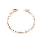 Bracelet serpent bohème, motif s