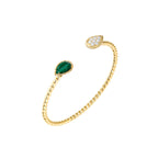 Bracelet serpent bohème, 2 motifs s